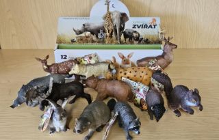 Obrázek z Zvířátka lesní 13cm (12) 